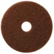 Pad de Curățare 13" 325 mm, Poliester, Maro, Pentru Suprafațe Puternic Murdare