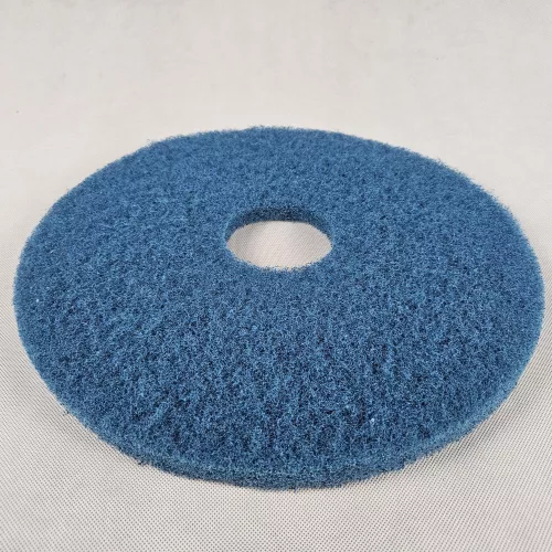 Pad de Curățare 13" (325 mm) din Fibre de Poliester pentru Suprafețe Normale (Albastru)