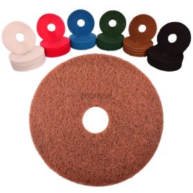   Pad de Frecare 14" 355 mm (maro) pentru Curățenie Profesională