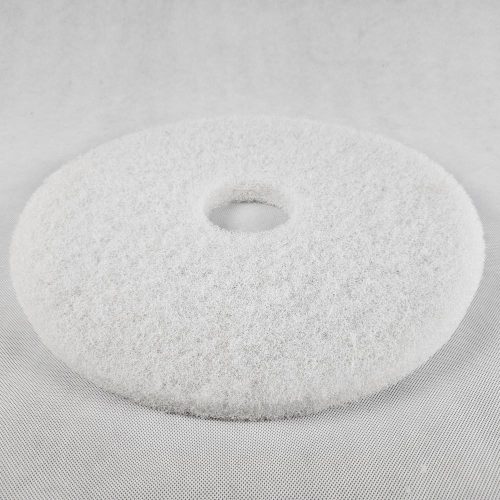 Pad de Curățare 15" (380mm) din Poliester pentru Suprafețe Diverse (Alb)