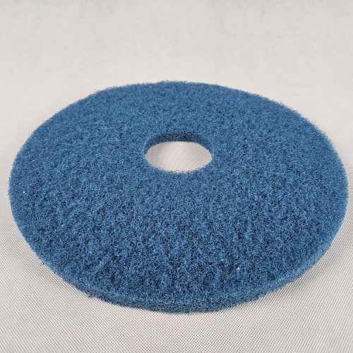 Pad de Curățare 15" 380mm Albastru - Poliester pentru Întreținerea Zilnică a Podelei