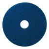 Pad de Curățare 15" 380mm Albastru - Poliester pentru Întreținerea Zilnică a Podelei