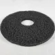 Pad de Curățare 16" (410mm) din Poliester, Negru, pentru Suprafețe Puternic Murdare
