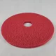 Pad de Frecare 16" 410mm din Poliester, Culoare Roșie pentru Curățare și Îngrijire Pardoseli
