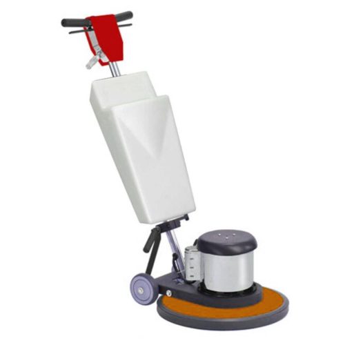 Pad de Curățare 18" 460 mm, Poliester, Maro - Pentru Suprafețe Puternic Murdare