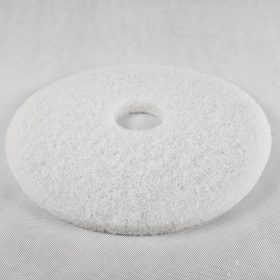   Pad de Curățare 20" 510 mm din Poliester pentru Îngrijirea Zilnică a Pardoselilor - Alb