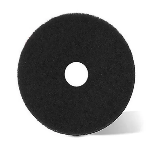 Pad de Curățare 20" 510 mm din Poliester pentru Curățare Agresivă - Negru