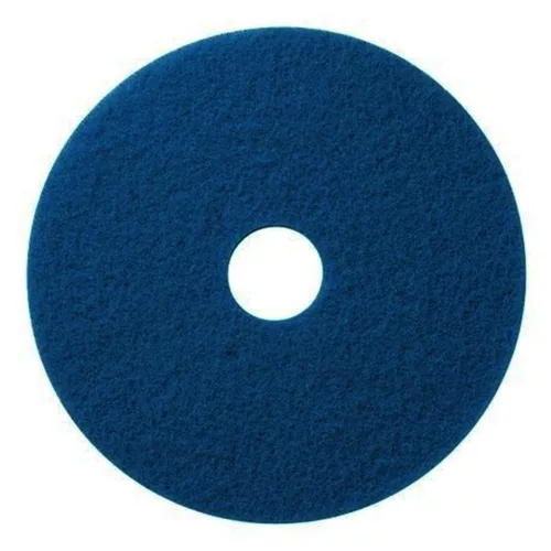 Pad de Curățare 20" (510 mm) din Poliester pentru Podele, Culoare Albastru, Duritate Medie
