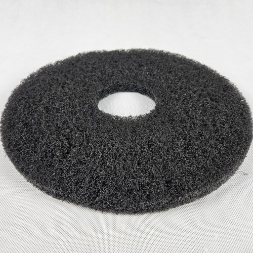 Pad de Curățare 21" (530 mm) din Poliester pentru Suprafețe Intense - Negru