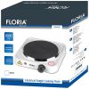 Floria ZLN2805 Plită Electrică pentru 1 Persoană - Diametru 15 cm - Putere 1000 W - Culoare Alb