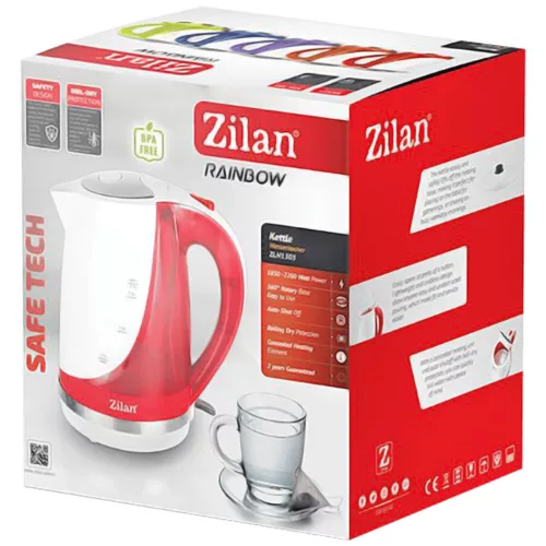 Fierbător de Apă Zilan ZLN1303, 1,7 Litri, 1850-2200 Wați, Albastru