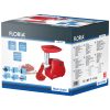 Mașină de Tocat Carne Electrică Floria ZLN2387 - 1300W, Roșie, cu Accesorii pentru Kebbe și Cârnați