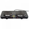Plită Electrică Zilan cu 2 Zone de Gătit - 15,5/18,5 cm, 2500 W, Negru - Model ZLN2181 (ZLN2180/BK)