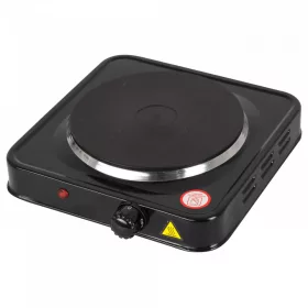   Plită Electrică Zilan, 18,5 cm, 1500 W, Termostat Reglabil, Protecție Împotriva Supraîncălzirii, Negru - ZLN2174