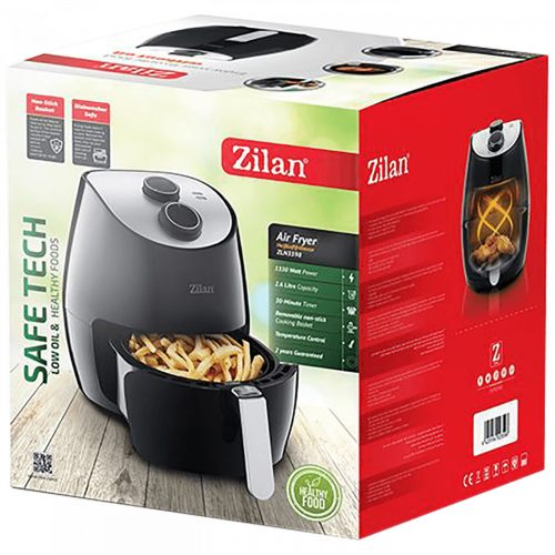 Friteuză cu Aer Cald Zilan, 1350 W, 2,6 Litri, Model ZLN3598
