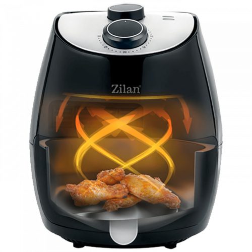 Friteuză cu Aer Cald Zilan, 1350 W, 2,6 Litri, Model ZLN3598
