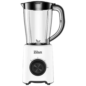   Blender Zilan ZLN3703 - 1,5L - 2 Viteze - Funcție Puls - 500W - Alb