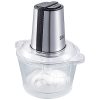 Mașină de tocat electrică Zilan ZLN3888 - Bol de sticlă - 1,6L - Lame duble - 300W - Argintiu