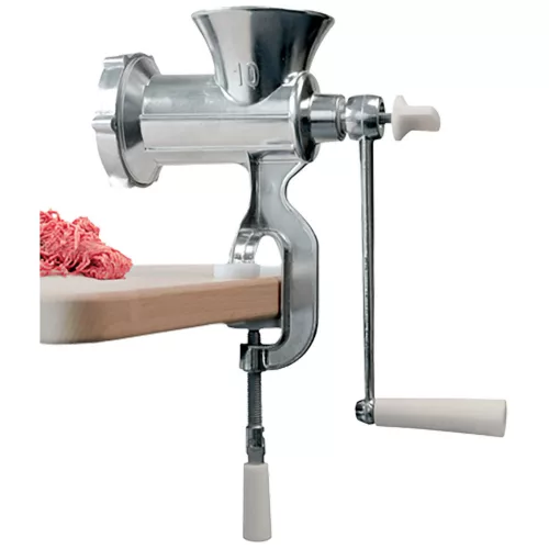 Mașină de tocat carne manuală Floria, model ZLN2553, din metal rezistent la rugină