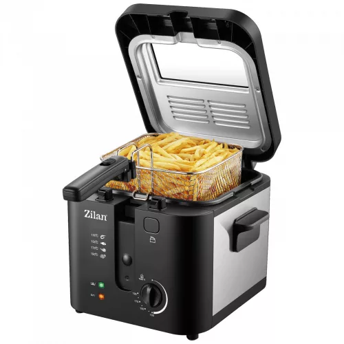 Friteuză Zilan 2,5 Litri, 1600 Wați, Termostat Reglabil - Model ZLN0010