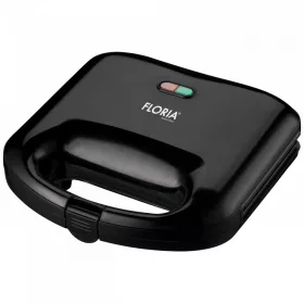 Floria Sandwich Maker cu Ecran LED, 750 W - Model ZLN0829 BK