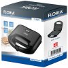 Floria Sandwich Maker cu Ecran LED, 750 W - Model ZLN0829 BK