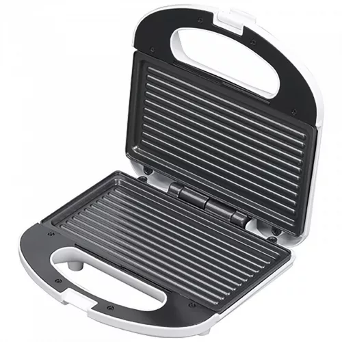 Sandwich Maker Floria ZLN0830 cu Afișaj LED, 750W, Alb