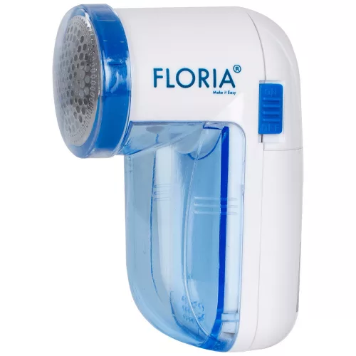 Floria ZLN0195 - Dispozitiv Electric de Îndepărtare a Scamelor pentru Textile, Alimentare cu 2 Baterii AA, Design Ergonomic