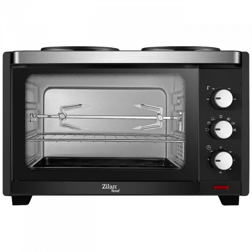 Cuptor Mini Zilan cu Grătar, Capacitate 28L, 3200W, Negru - Model ZLN0997