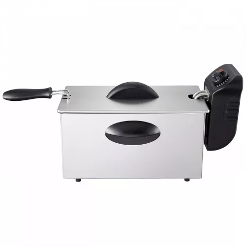 Friteuză Zilan ZLN1819, 2180 W, Capacitate 3 Litri, Oțel Inoxidabil