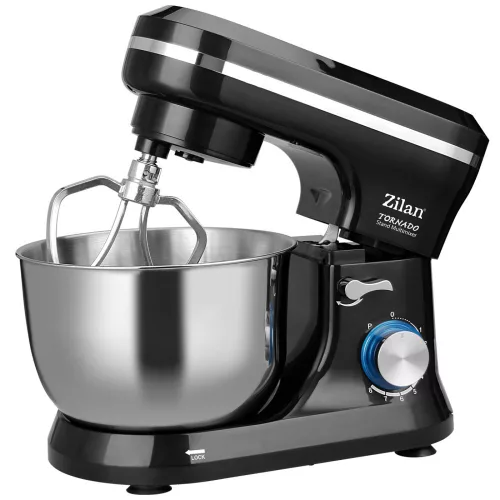 Mixer cu Bol Zilan ZLN1215, 8 Trepte de Viteză, Funcție Impuls, 4,5 Litri, 1000 W