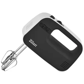   Mixer Manual Zilan ZLN2151 - 3 Trepte de Viteză - 300W - Negru/Alb