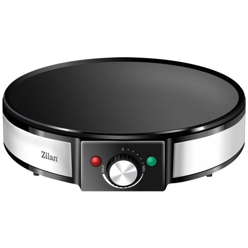 Tigaie Electrică pentru Clătite Zilan, 1200 W, 30 cm, Oțel Inoxidabil, Model ZLN2922