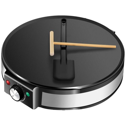 Tigaie Electrică pentru Clătite Zilan, 1200 W, 30 cm, Oțel Inoxidabil, Model ZLN2922