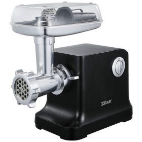   Mașină de Tocat Carne Zilan, 1800 W, Model ZLN1789, Lame din Oțel Inoxidabil, Funcție de Mers Înainte și Înapoi, Două Viteze de Operare, Picioare Antiderapante, Conector Metalic