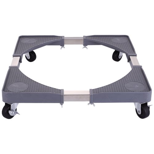 Suport Mobil Zilan ZLN1642 cu Roți pentru Electrocasnice, Dimensiuni Ajustabile 65x65 cm, Capacitate 300 kg