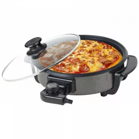   Aparat Electric pentru Pizza Floria, 36/38cm, 1500W, Negru - Model ZLN4957