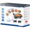 Aparat Electric pentru Pizza Floria, 36/38cm, 1500W, Negru - Model ZLN4957