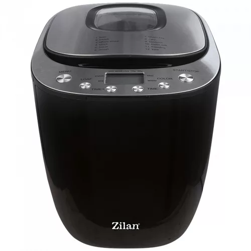Aparat de Pâine Zilan ZLN5213, 550W, 12 Programe Digitale, Capacitate 900g, Funcție Pornire Întârziată