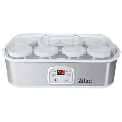 Aparat de Preparat Iaurt Zilan ZLN6104 cu Tăviță - 25W - Alb