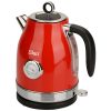 Fierbător de Apă Retro Zilan ZLN7033 - 2200W, 1.7L, Roșu