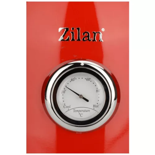 Fierbător de Apă Retro Zilan ZLN7033 - 2200W, 1.7L, Roșu