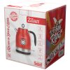 Fierbător de Apă Retro Zilan ZLN7033 - 2200W, 1.7L, Roșu