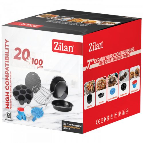 Set Accesorii Zilan pentru Frigider cu Aer Cald, 7 Inch - ZLN8016