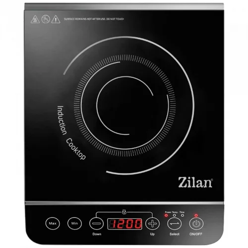 Plită cu inducție Zilan, 2000W, Neagră, Model ZLN8078