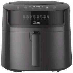   Friteuză cu Aer Cald Zilan XL Digitală, 1800W, Capacitate 6,5L, Neagră - ZLN7999