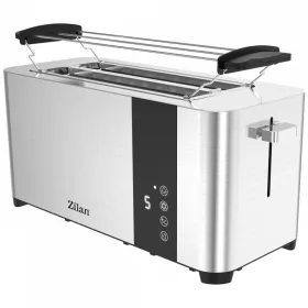   Prăjitor de Pâine Zilan, 1400W, 2 Sloturi, 7 Trepte, Ecran cu Cristale Lichide - ZLN6234