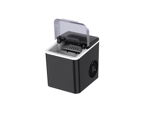 Aparat de Gheață Amiko ICEMAKER-1300, Capacitate 12 kg/24 ore, Funcție de Curățare Automată, Design Compact și Elegant
