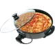 Tigaie Electrică pentru Pizza Zilan ZLN7870, 36/38cm, 1500W, Negru