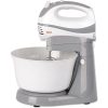 Mixer cu Bol Zilan ZLN8419 - 5 Viteze - Funcție Turbo - 300W - Alb